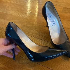 Jimmy choo love 100 black stilettos